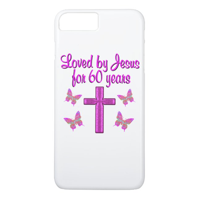 60TH LOVING JESUS Case-Mate iPhone CASE (Back)