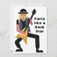60th Mens 🎸🤣 Rockstar Birthday Guitar Funky Fun