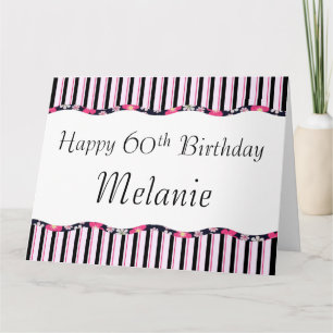 60th or Any Age Birthday-BIG Card