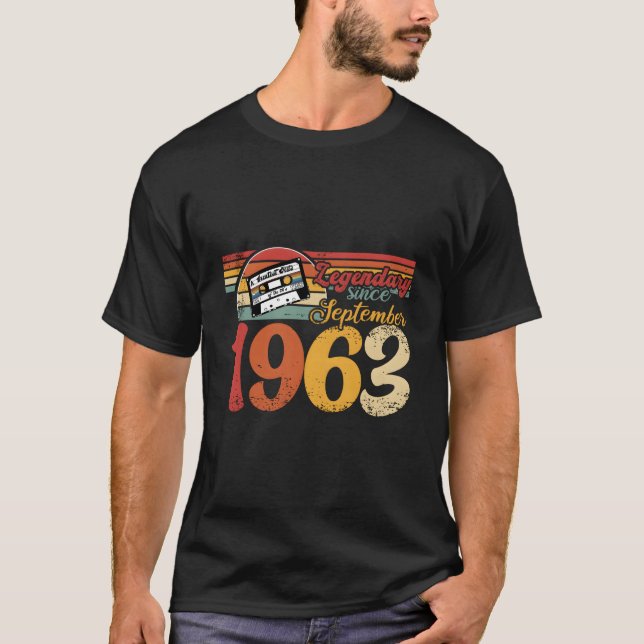 60Th Py 60Th Born September 1963 T-Shirt (Front)