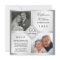 60th Silver Diamond Anniversary Photo Invitations