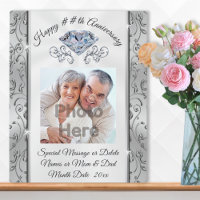 60th through 75th Wedding Anniversary Gift Ideas