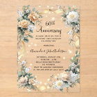 60th wedding anniversary diamonds yellow florals