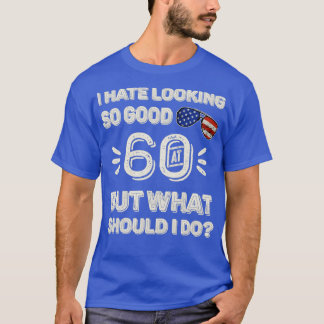60th Wedding Anniversary For Him Her 60 Birthday F T-Shirt