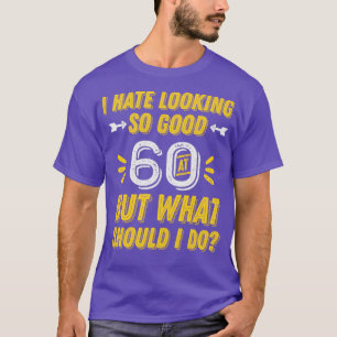 60th Wedding Anniversary For Him Her 60 Birthday F T-Shirt