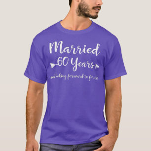60th Wedding Anniversary Gift for Him Her Couples T-Shirt