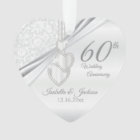 60th Wedding Anniversary Keepsake Design
