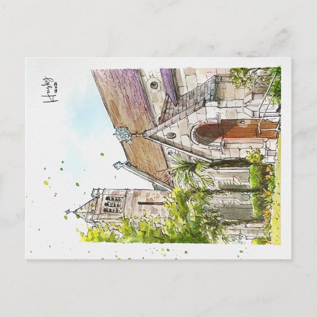 61; St John’s Anglican church Postcard (Front)