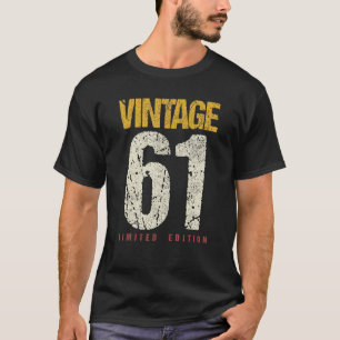61 Years Old Vintage 1961 61st Birthday Decoration T-Shirt