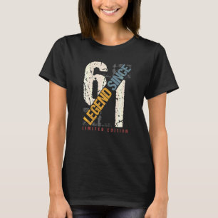 61 Years Old Vintage 1961 61st Birthday Decoration T-Shirt
