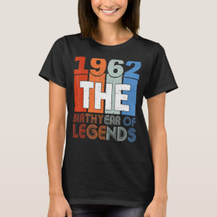 61st Birthday Shirt Born In 1962 Birthday Women Me
