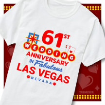 61st Wedding Anniversary Fabulous Las Vegas Couple