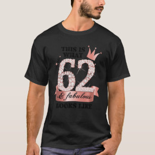 62 & Fabulous I Rose And White Party Group Candid  T-Shirt