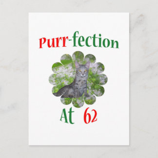 62 Purr-fection Postcard