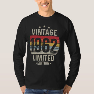 62 Year Old Vintage 1962 Limited Edition 62nd Birt T-Shirt