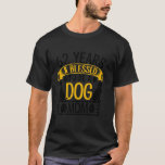 62 Years and Dog Mum! 62 Years Old Dog Mum Birthda T-Shirt<br><div class="desc">62 Years and Dog Mum! 62 Years Old Dog Mum Birthday</div>