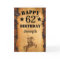 62nd Birthday Rustic Country Western Cowboy Horse