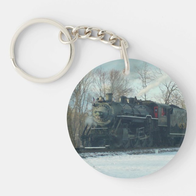 #630 Steam Engine Key Chain (Front)