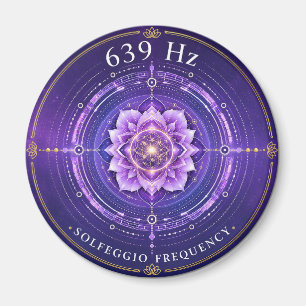 639 Hz Solfeggio Frequency Magnet
