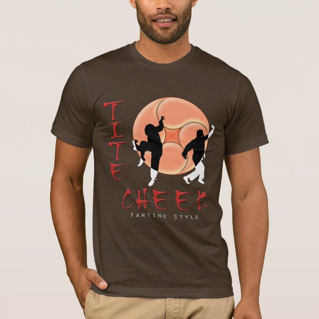 [63] Tight Cheek: Farting Style T-Shirt (Front)