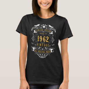 63 Years Old 63rd Birthday Made Born in 1962 Men W T-Shirt