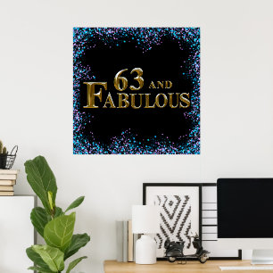 63rd Birthday  Poster
