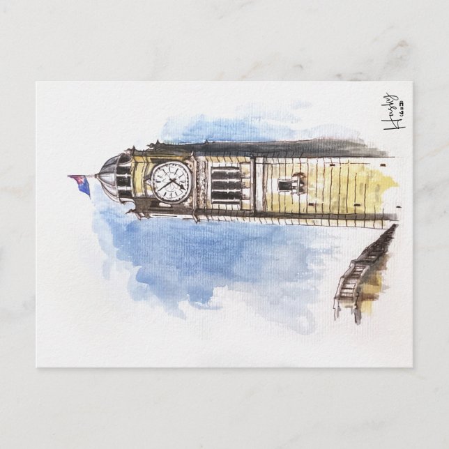 64; Sydney Central station Postcard (Front)