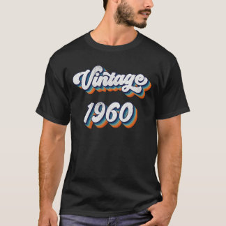 64 Year Old Gift Men Women Vintage 1964 64th Birth T-Shirt