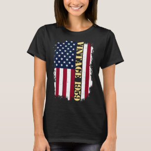64 Year Old Vintage US Flag 1959 American Flag 64t T-Shirt