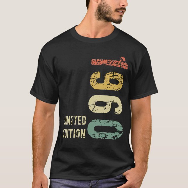 64th Birthday Gift 1960 Limited Edition 64 Years T-Shirt (Front)