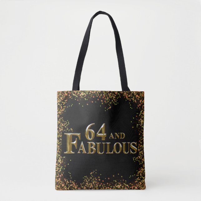64th Birthday  Tote Bag (Front)