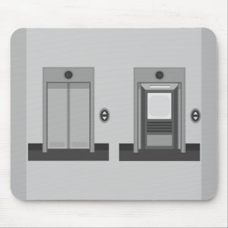 6511Building Elevator Mouse Pad