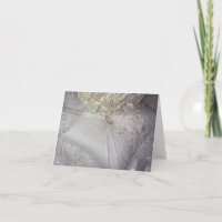 6538-Ring Bearer Pillow with Wedding Ring on Veil