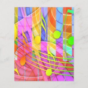 654580 COLORFUL MUSIC NOTES BACKGROUNDS WALLPAPERS FLYER