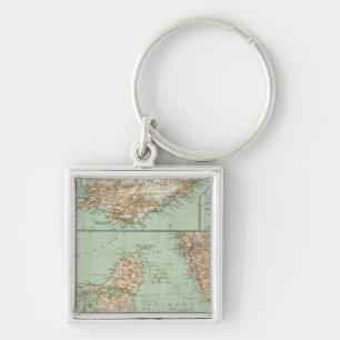 65 Denmark, Iceland Key Ring