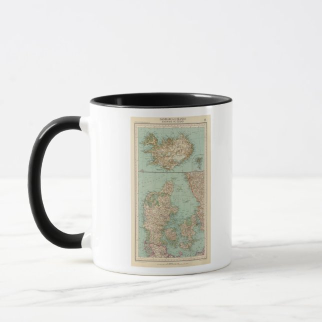 65 Denmark, Iceland Mug (Left)