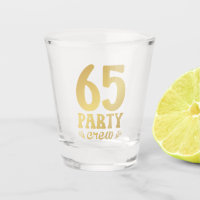 65 Party Crew 65th Birthday