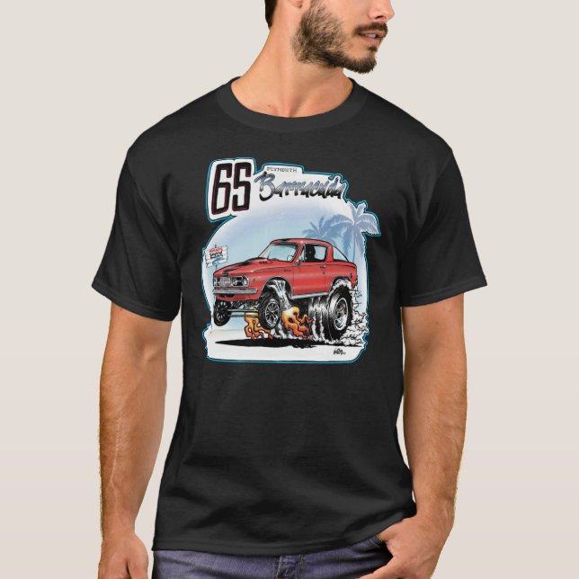 65 Plymouth Barracuda Classic T-Shirt (Front)