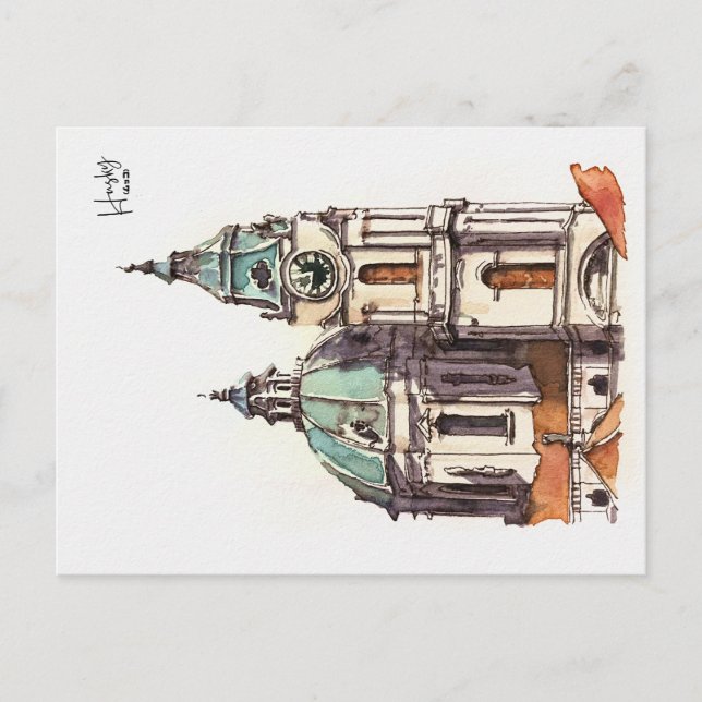 65: Prague Postcard (Front)