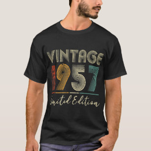 65 Year Old Gifts Vintage 1957 Limited Edition 65t T-Shirt