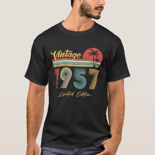 65 Year Old Vintage 1957 Limited Edition 65th T-Shirt