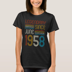 65 Years Old Men Women 65th birthday Legend Since T-Shirt
