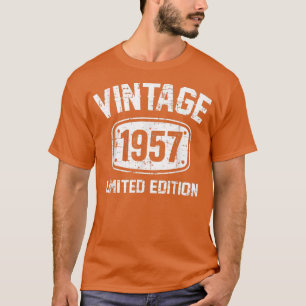 65 Years Old Vintage 1957 Limited Edition 65th Bir T-Shirt