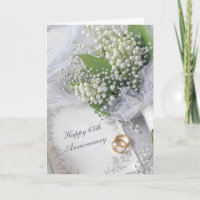 65th Anniversary Lily of the Valley Bouquet 