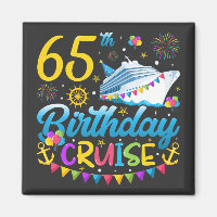 65th Birthday Cruise B-Day Party Square