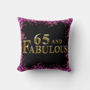 65th Birthday Cushion