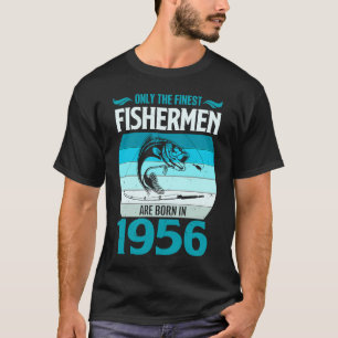 65th Birthday For 65 Year Old Fishing Fishermen 19 T-Shirt