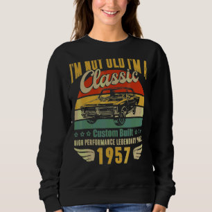 65th Birthday For Men Retro 65th Birthday Sweatshirt