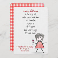 65th Birthday Party Girl with Wine 