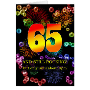 65th Birthday Still Rocking